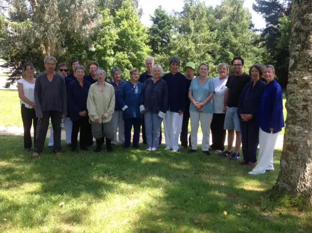 Adhérents de l'association tai chi morlaix